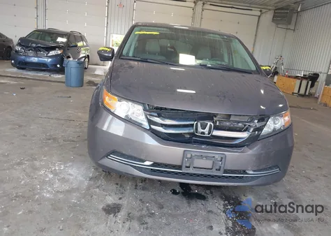 2016 Honda Odyssey Se from USA, damaged, VIN 5FNRL5H31GB162984
